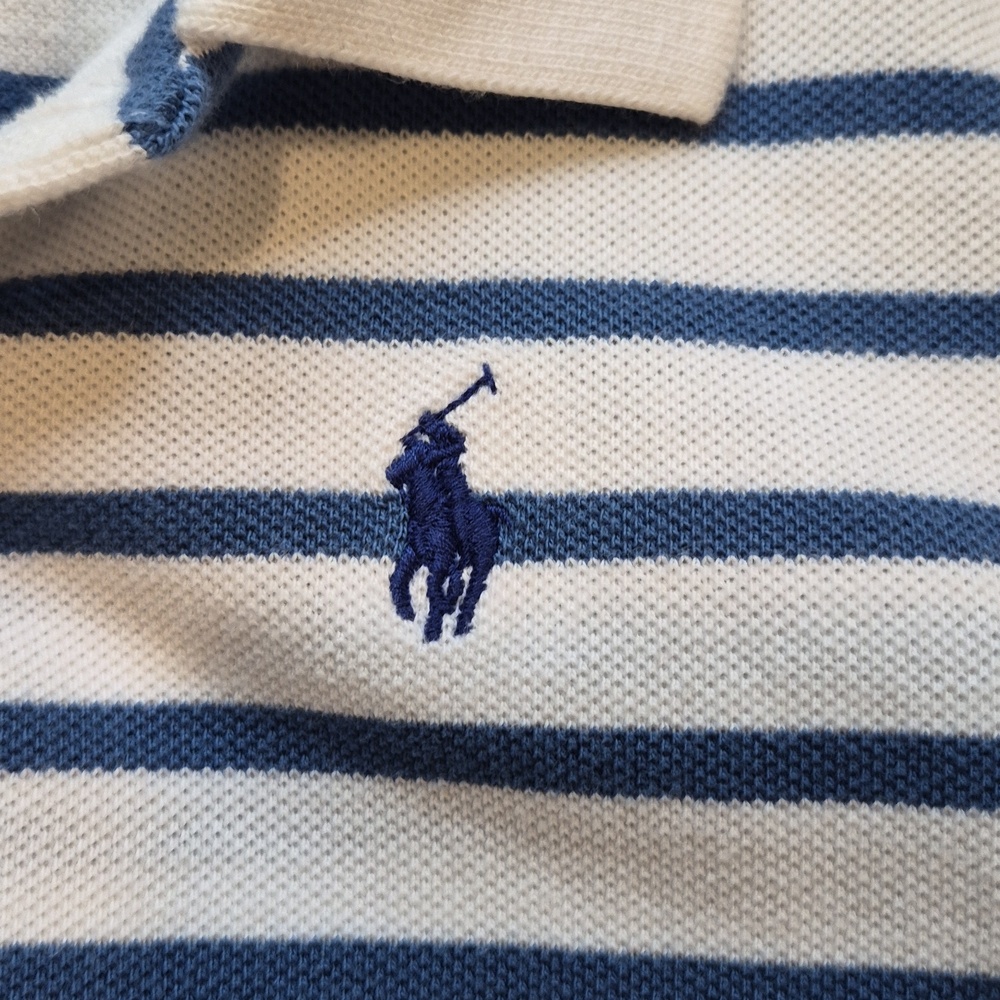 Polo Ralph Lauren (Small Flaw) Embroidered Romper - Picture 9 of 10